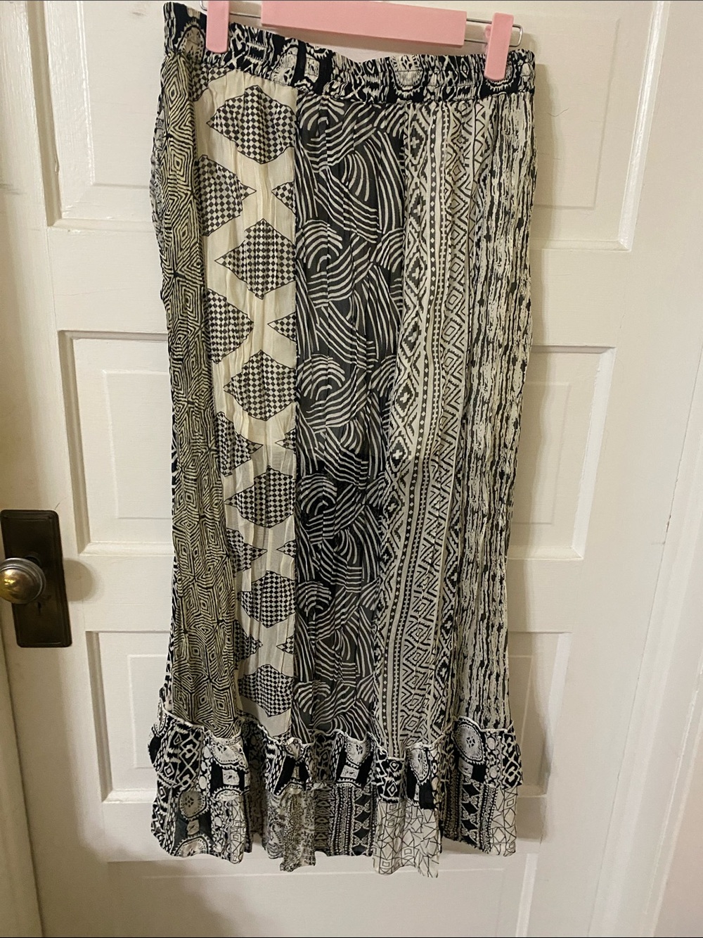 Young Threads Boho High-Low Ruffle Skirt Size Medium - Picture 5 of 8